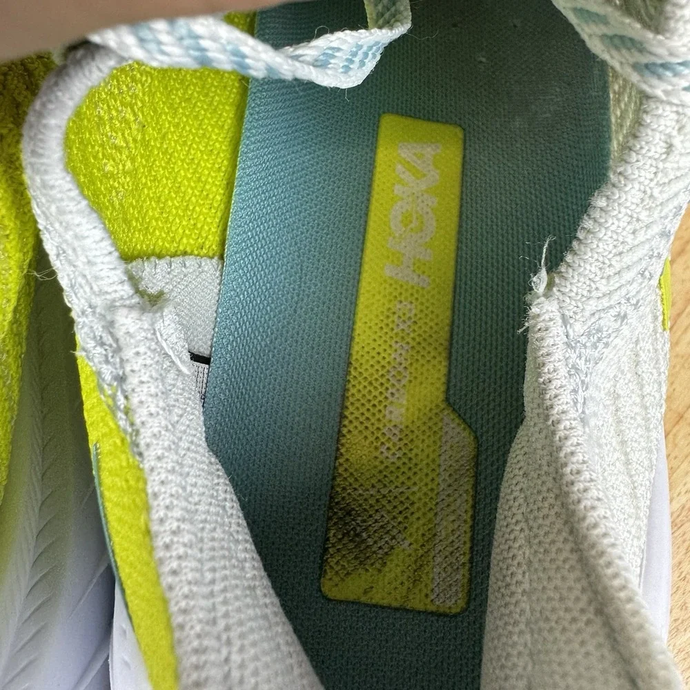 Hoka Carbon X 3 Mens 8D‎ Womens 9 Billowing Sail Evening Primrose Running Shoes